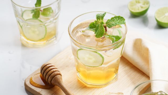 ベルガモット×ハーブティーカクテル